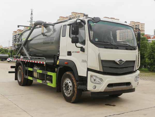 福田領(lǐng)航ES7 12方吸污車|CLT5184GXWBJ6型吸污車