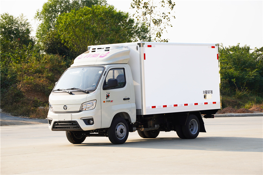福田祥菱M1藍(lán)牌8方冷藏車|CLT5030XLCBJ6型冷藏車
